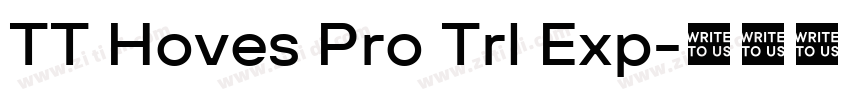 TT Hoves Pro Trl Exp字体转换